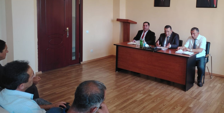Bərdə rayonunda  müvəqqəti olaraq yaşayan Xocalı rayon sakinlərinin səyyar görüş-qəbulu keçirilmişdir