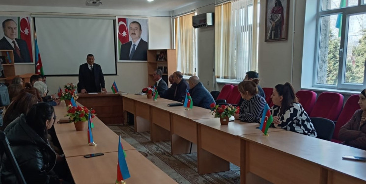 Göyçay şəhərində müvəqqəti məskunlaşmış Xocalı rayon sakinlərinin səyyar görüş-qəbulu keçirilmişdir.