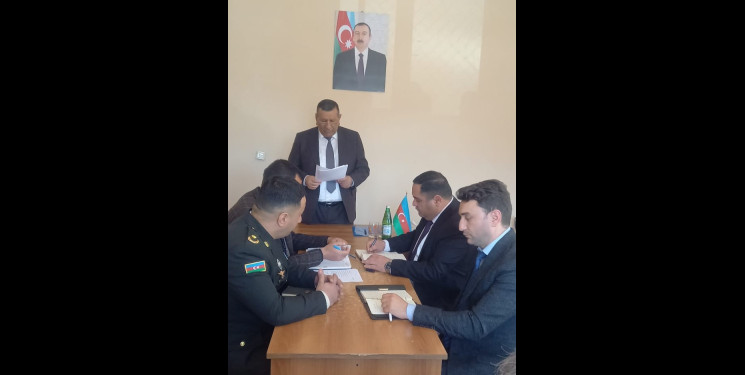 Goranboy rayon Yuxarı Ağcakənd qəsəbəsində müvəqqəti olaraq yaşayan Xocalı rayon sakinlərinin səyyar görüş-qəbulu keçirilmişdir